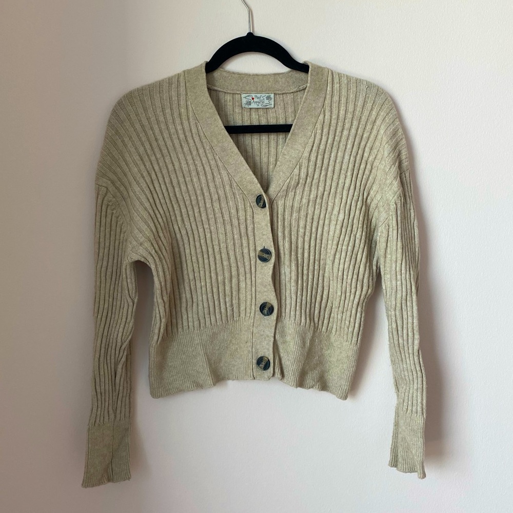 Fitted Knit Cardigan